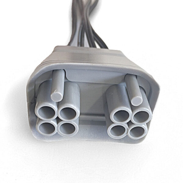 Câbles de remplacement pour Electrostimulateur Multisport Pro Precision Sport-Elec + 8 electrodes rectangulaires 89 X 50 mm