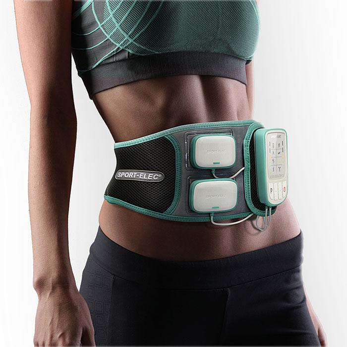 Cinturón abdominal ergonómico para estimuladores musculares Sport
