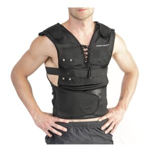 Chaleco para electroestimuladores musculares compatible todas marcas