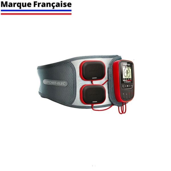 Electrostimulateur musculaire Multisport Pro Sport-Elec 4 canaux 14 programmes + ceinture abdominale ergonomique