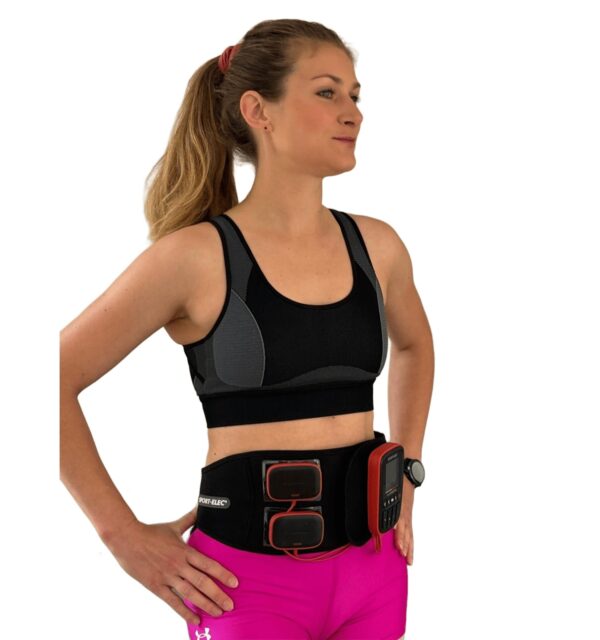 Electroestimulador muscular Multisport Pro Sport-Elec Cinturón abdominal Force Max