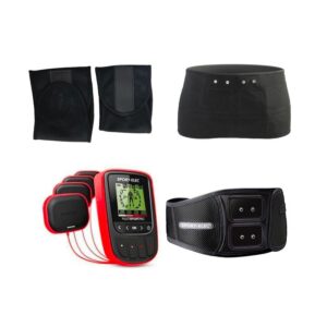 Electroestimulador muscular Sport-elec Multisport Pro Cinturón abdominal Force Max Glúteos Brazaletes