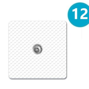 Electrodes auto-adhesives 50x50mm 12 unités compatibles Compex