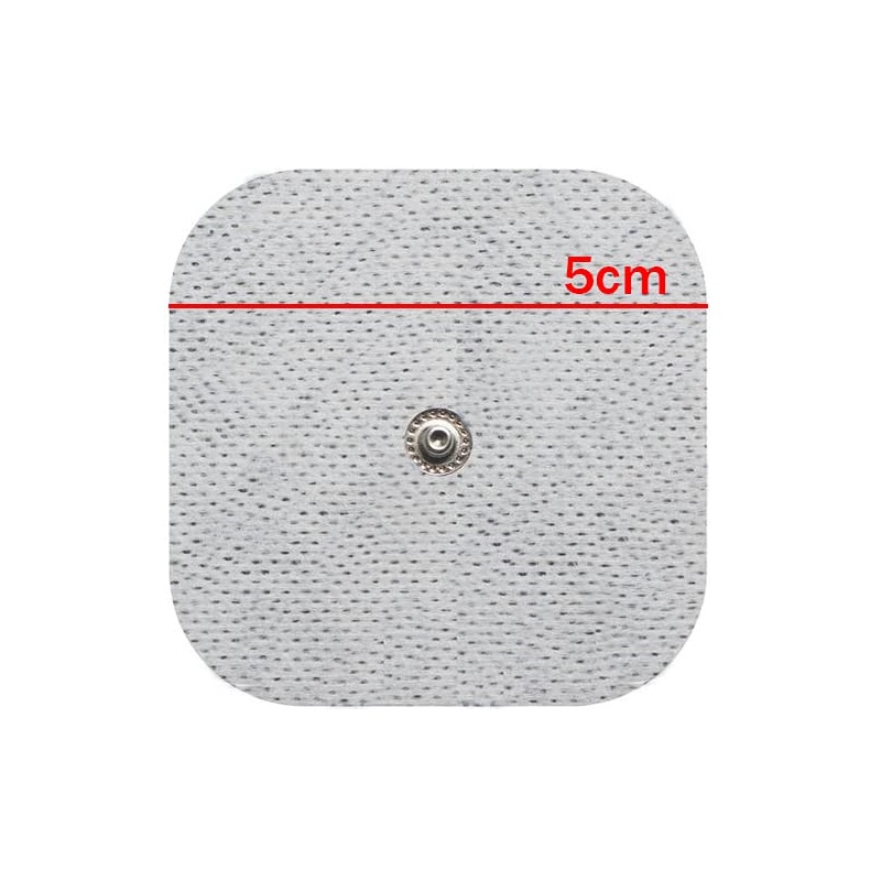 Electrodes auto-adhesives 50x50mm 12 unités compatibles Compex Electrodes auto-adhesives 50x50mm 12 unités compatibles Compex